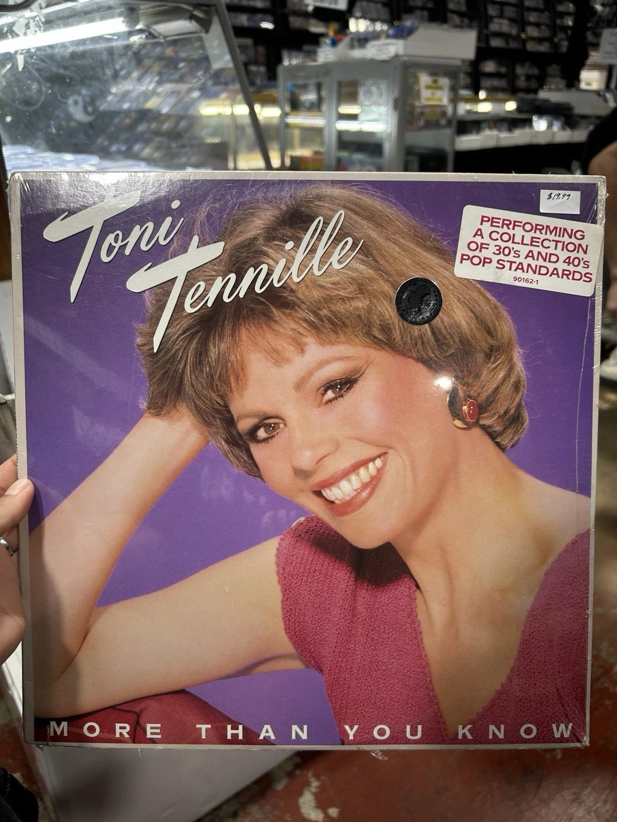 ( Y ) Toni Tennille, More Than You Know, Vinyl LP, 1984, Mirage, 90162-1 sealed