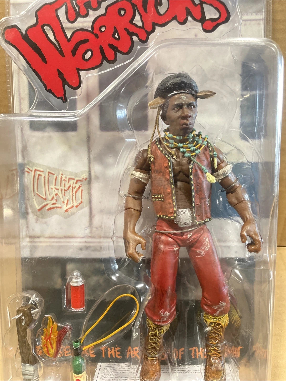 Mezco The Warriors Action Figure Cochise Bloody Dirty Face Brand New