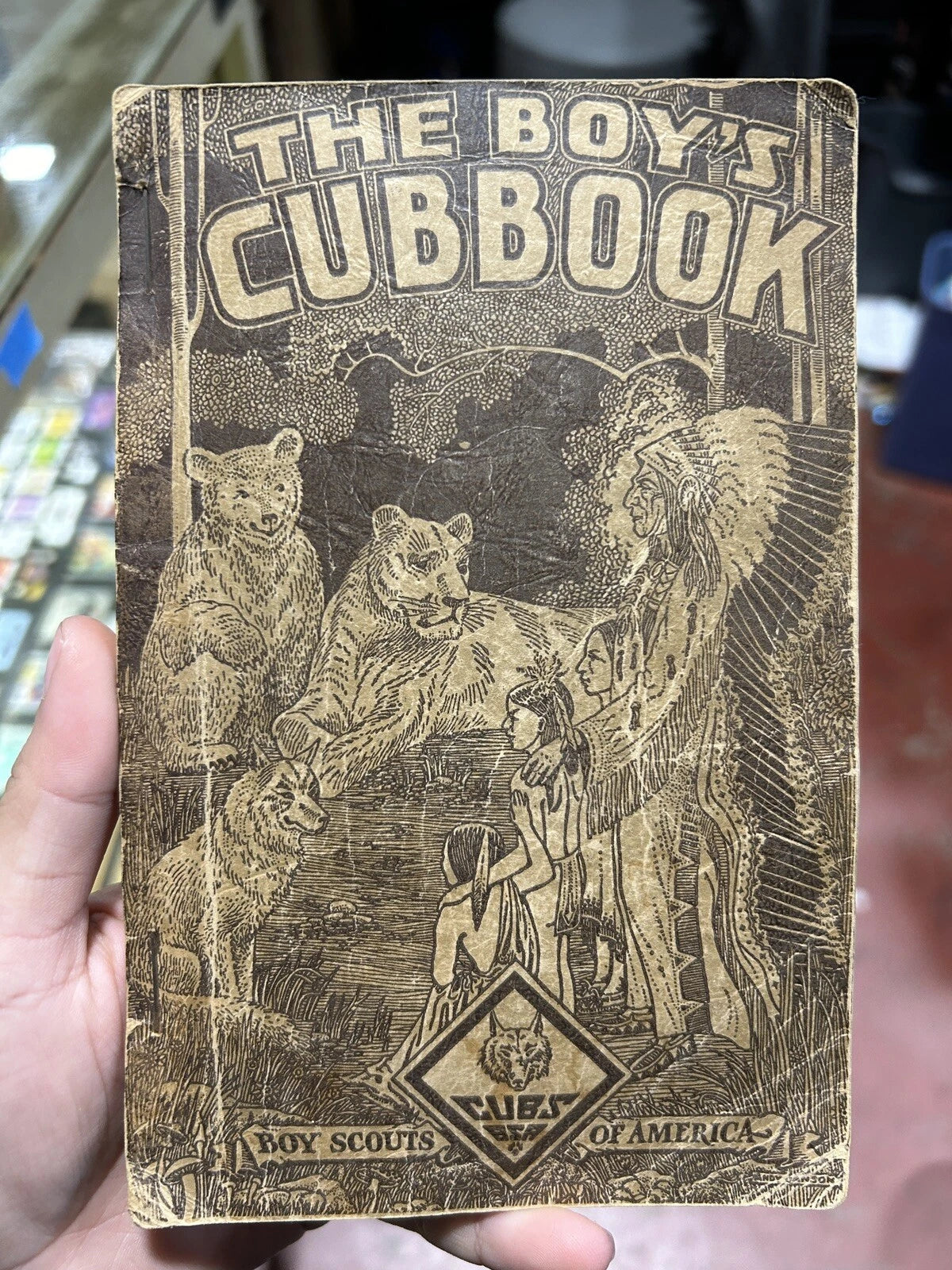 Vintage The Boy's Cubbbook Part III-Lion Rank 1930 1st Edition 3rd Printing BSA