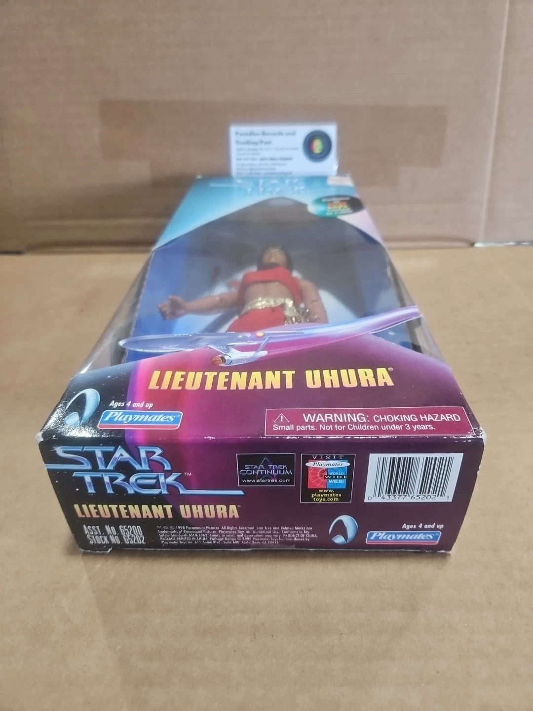 Star Trek Lieutenant Uhura 9” Playmates Action Figure 1998 KB Toys Exclusive Vtg