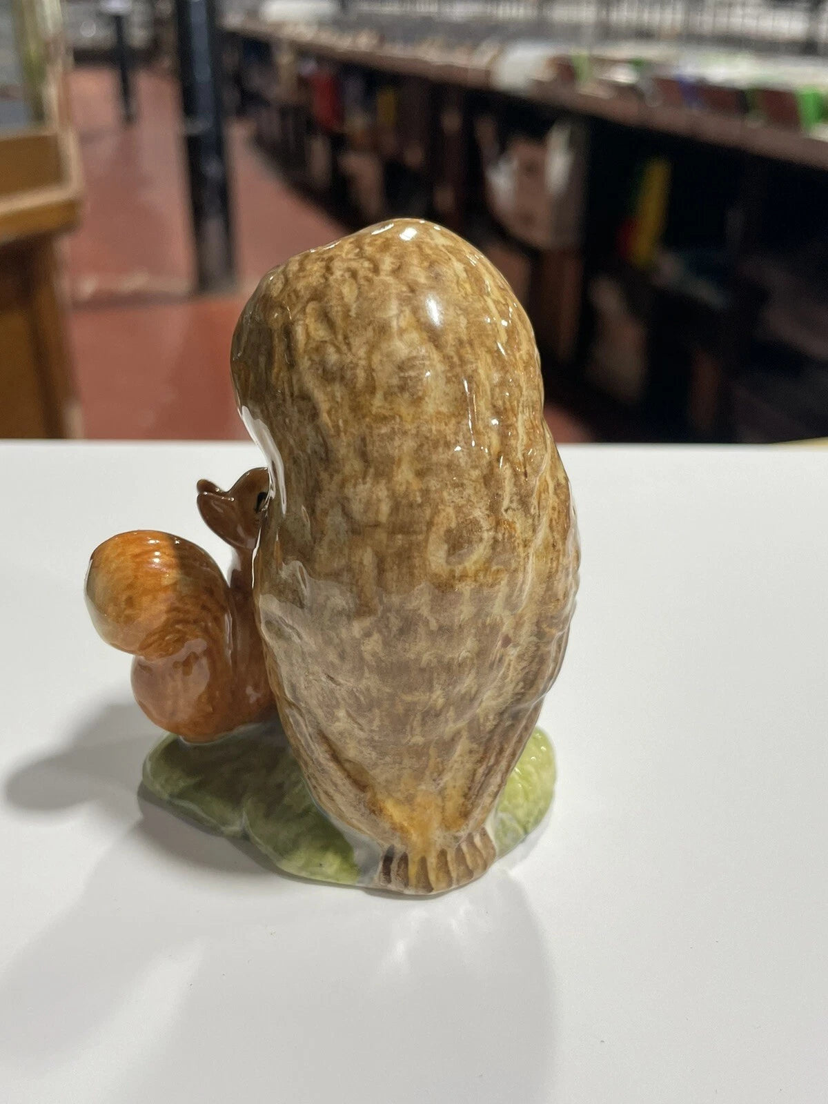 Beatrix Potter OLD MR. BROWN OWL SQUIRREL Warne Beswick England 1963