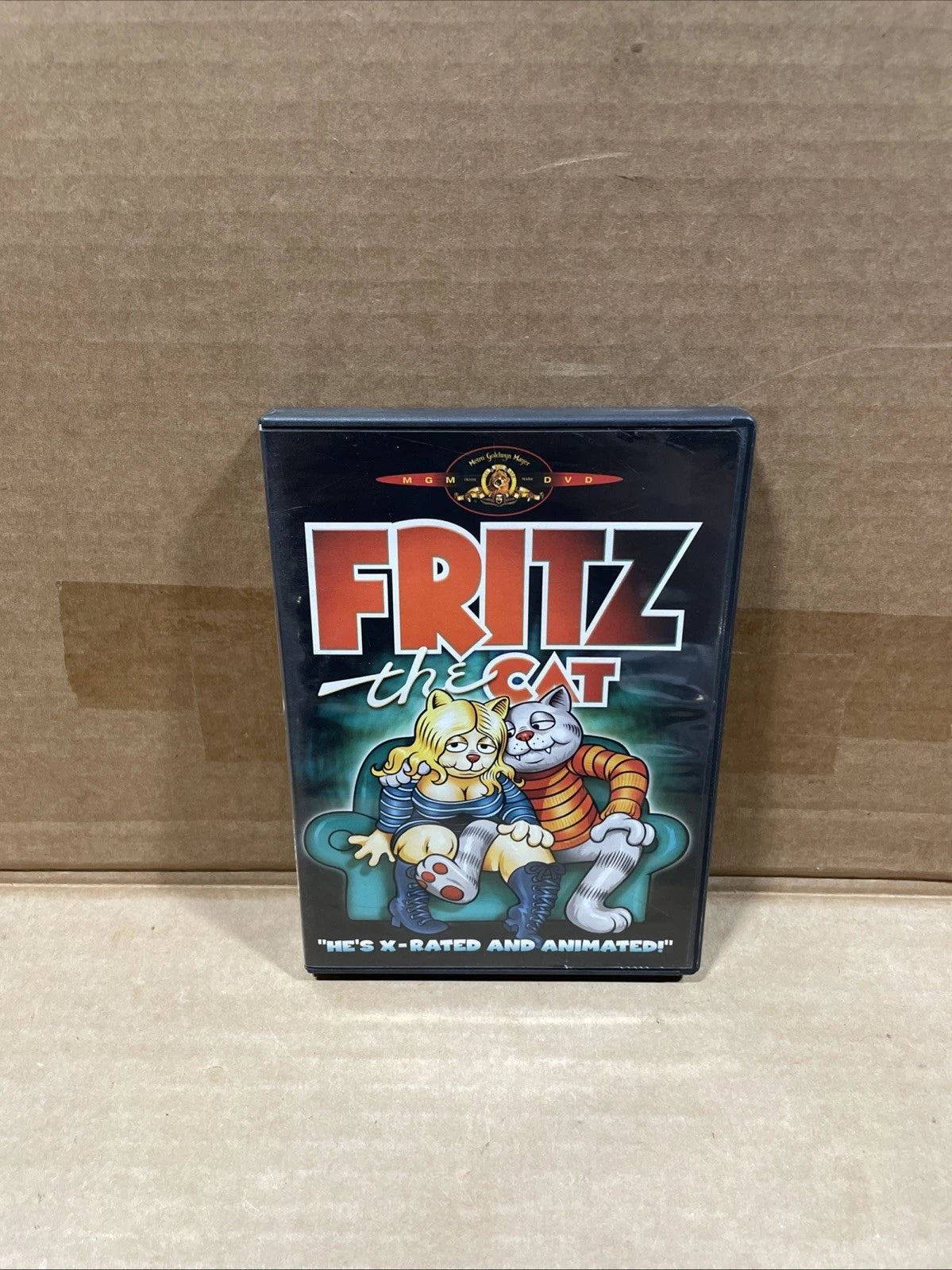 Fritz the Cat (DVD, 1972) Ralph Bakshi Adult Animated 70s Cult Film OOP