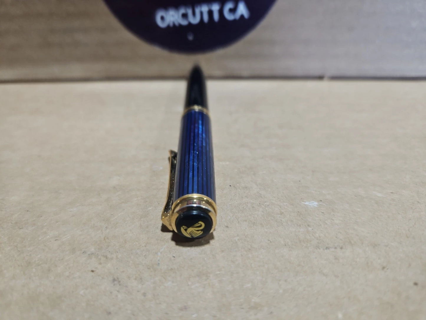 Pelikan K600 Ballpoint Pen Black & Blue Rare Souveraen