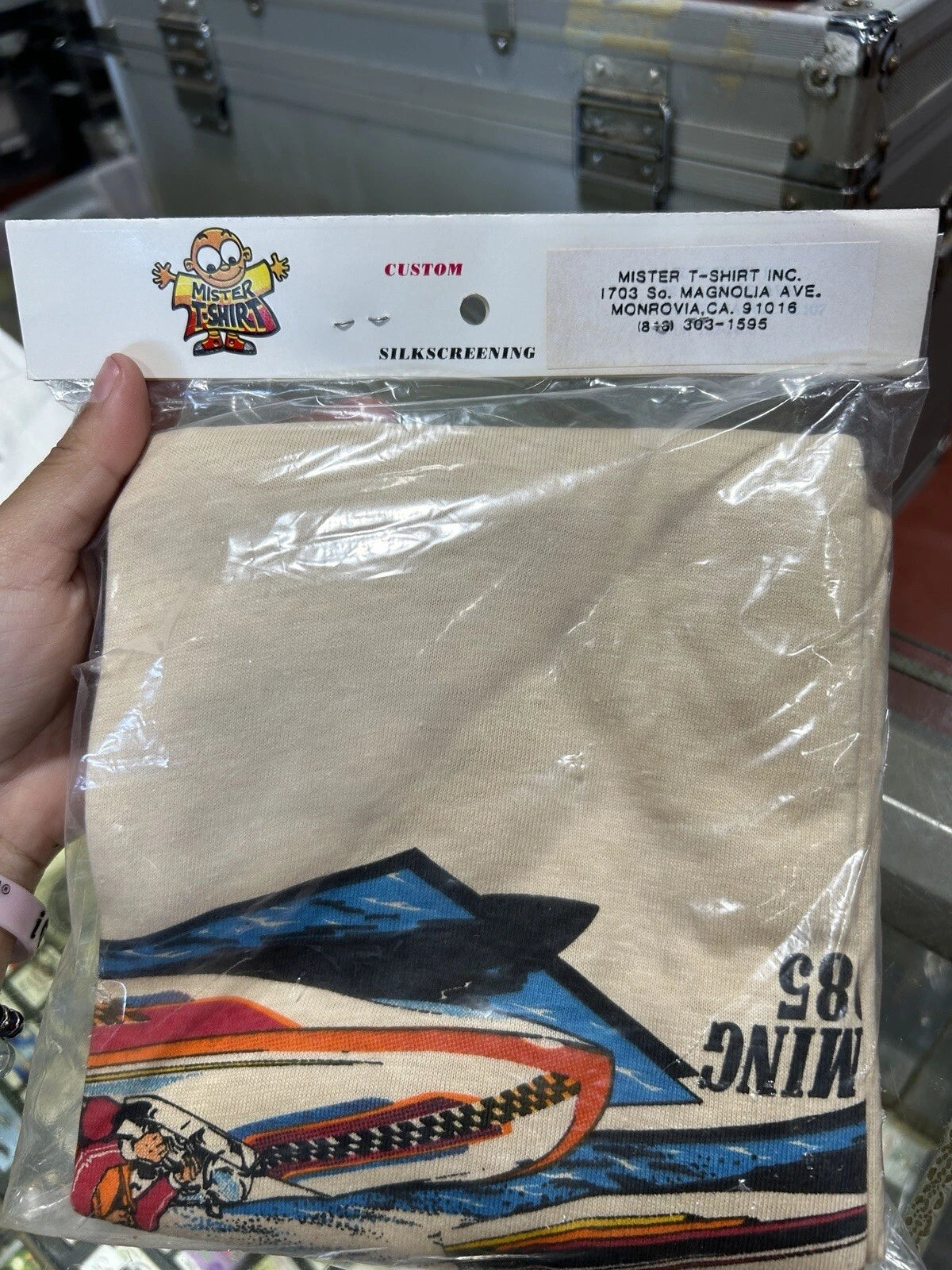 Mister T Shirt Rare 1970’s Shirt Sealed Coors NDRA Nationals 21st Annual Shirt