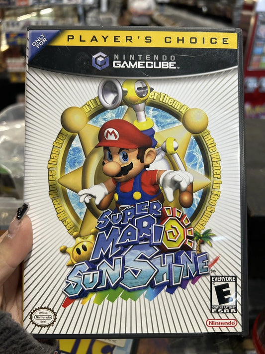 Super Mario Sunshine Nintendo GameCube Complete