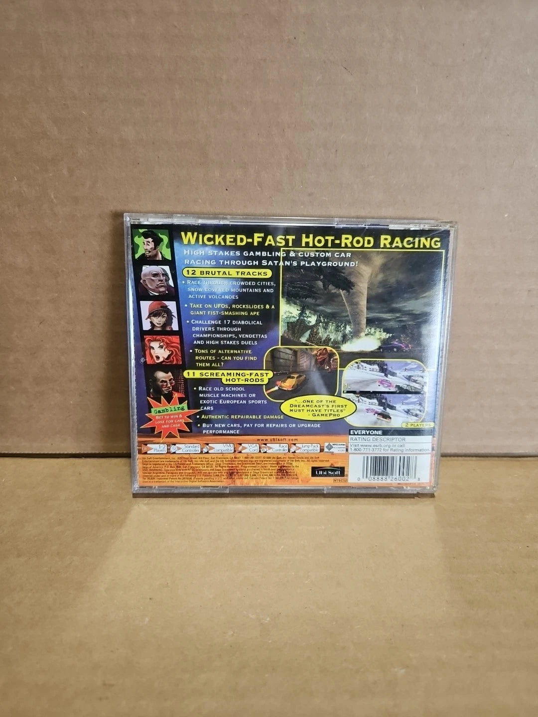 Speed Devils (Sega Dreamcast, 1999) Complete CIB Tested Vintage Rare