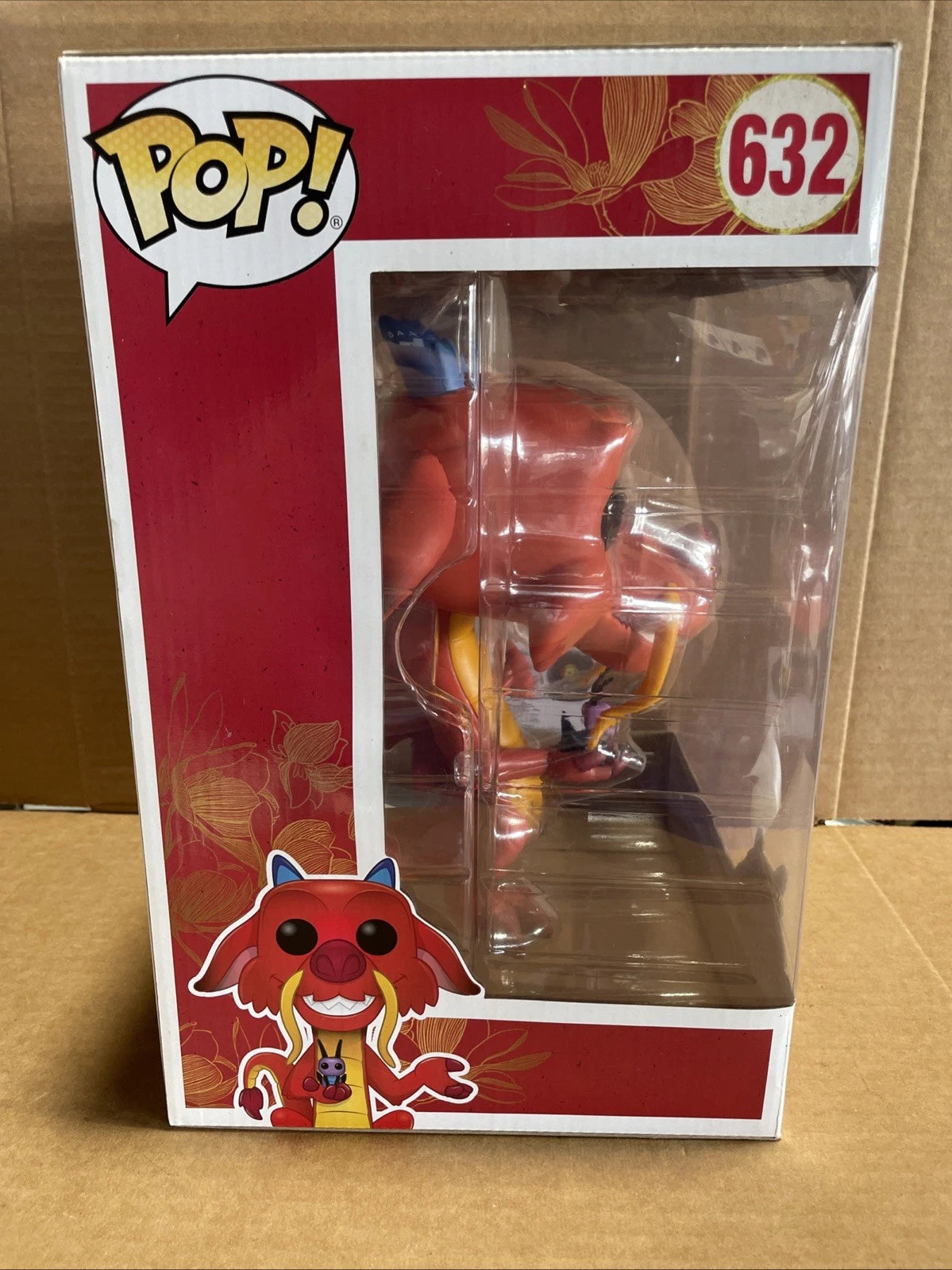 Funko Pop! Vinyl Jumbo 10" Disney Mushu (10 inch) #632 Collectible Vinyl Figure