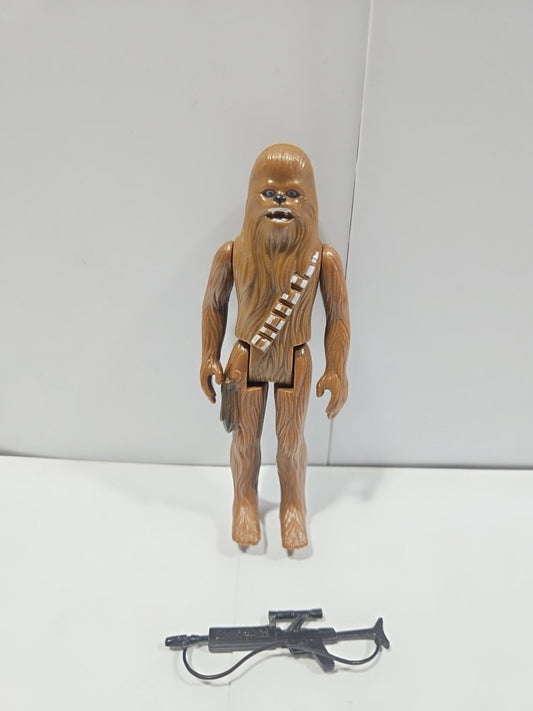 1977 Vintage Star Wars Chewbacca Action Figure Complete With Original Bowcaster