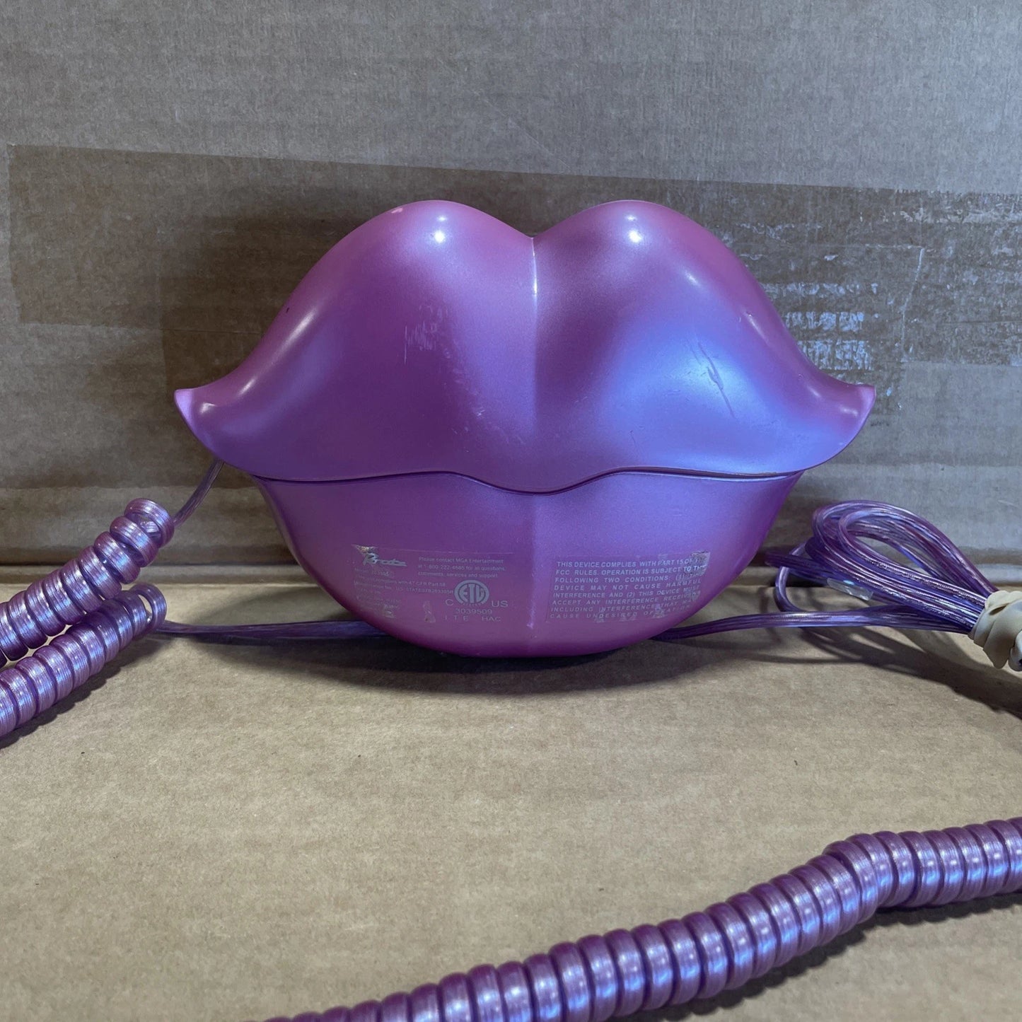 Vintage Bratz 2003 Pink Lip Phone Telephone Tested