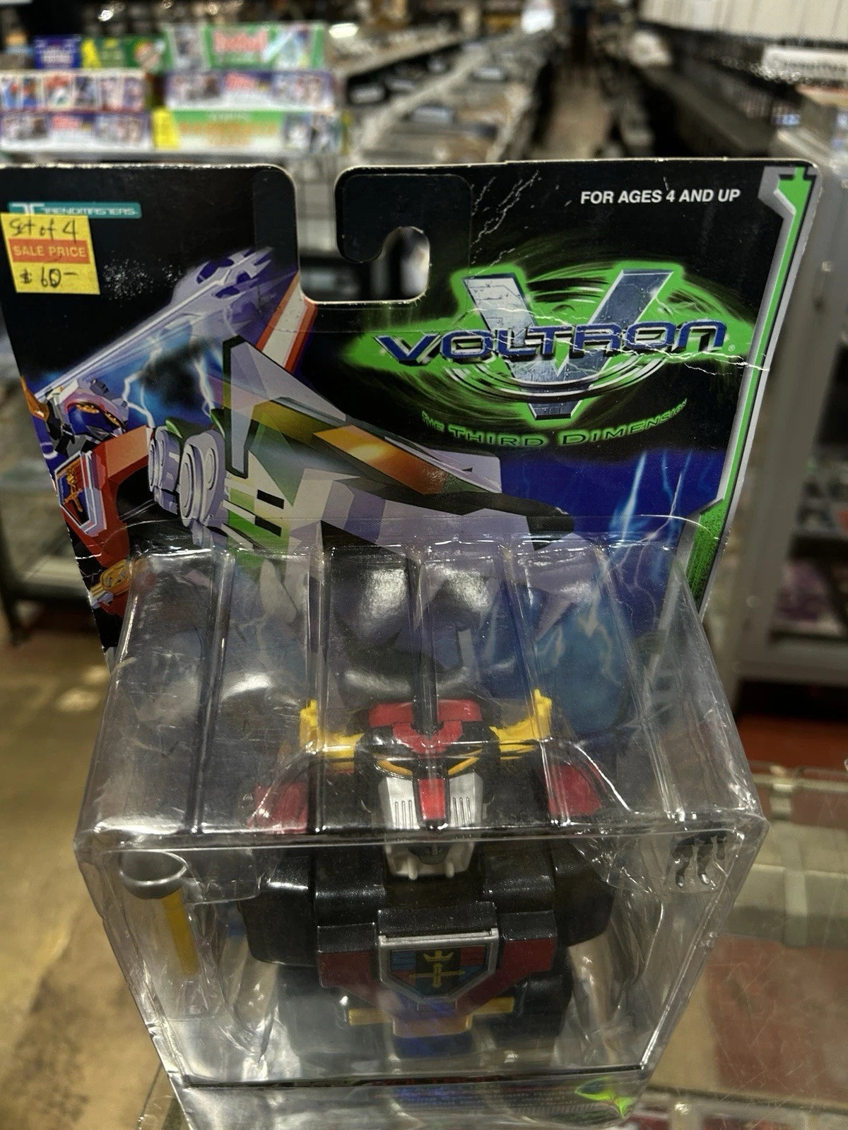 1997 Voltron Black Lion 3rd Dimension Trendmasters