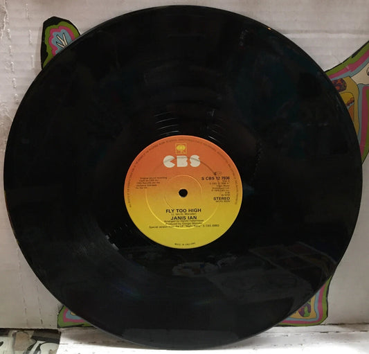 Janis Ian Fly To High 12” UK Import Record CBS12-7936