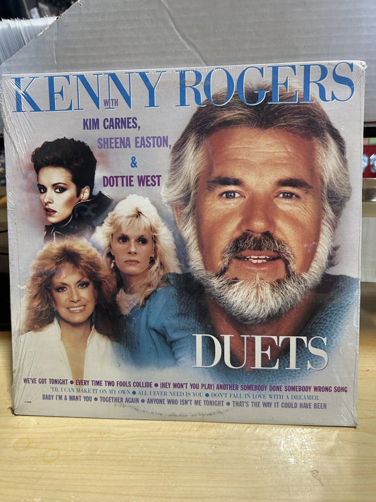 Kenny Rogers Duets LP (1984) Liberty Records LO 551154 Sealed New