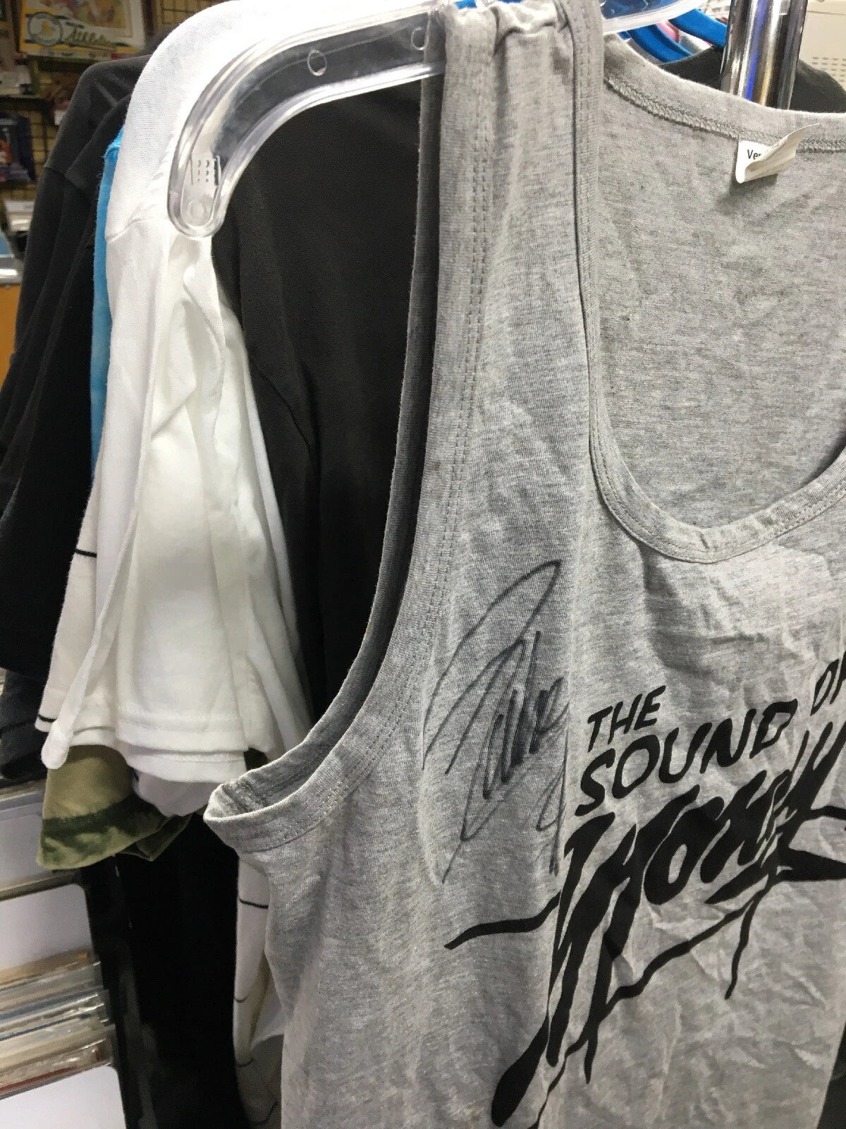 Eddie Money (R.I.P.) The Sound Of Money Autographed Large Shirt