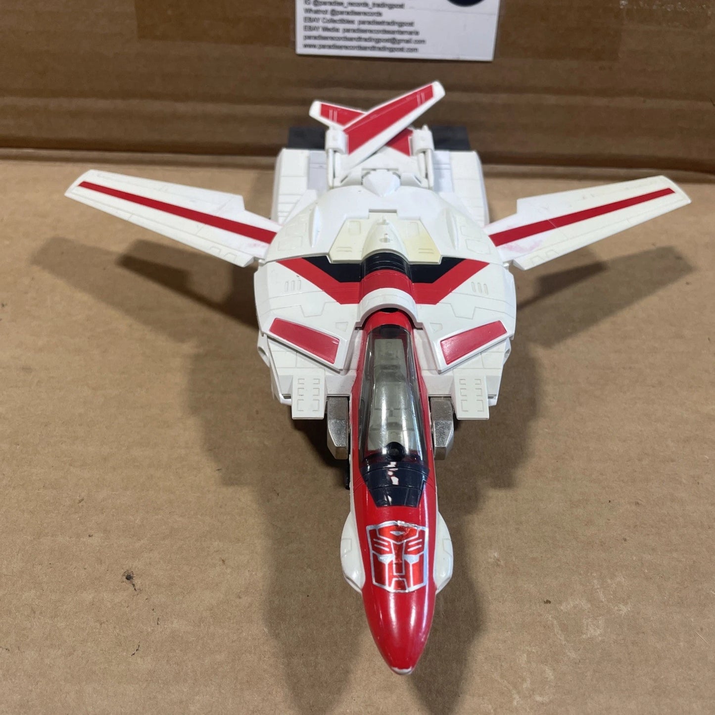 Original G1 1985 Transformers Jetfire Hasbro Bandai Autobot Skyfire Vintage Jet