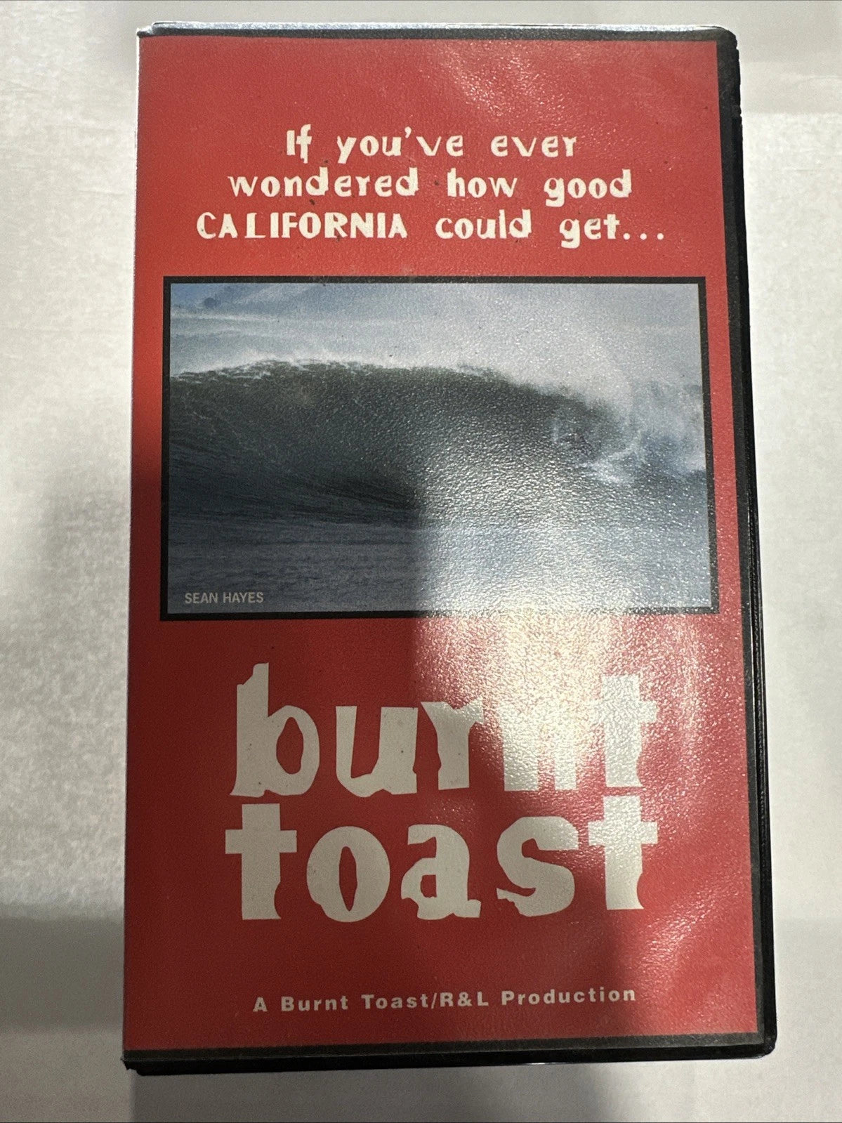 NEW BURNT TOAST VINTAGE ANDY IRONS SUP WETSUIT MX FOIL SURFBOARD SURF VHS VIDEO