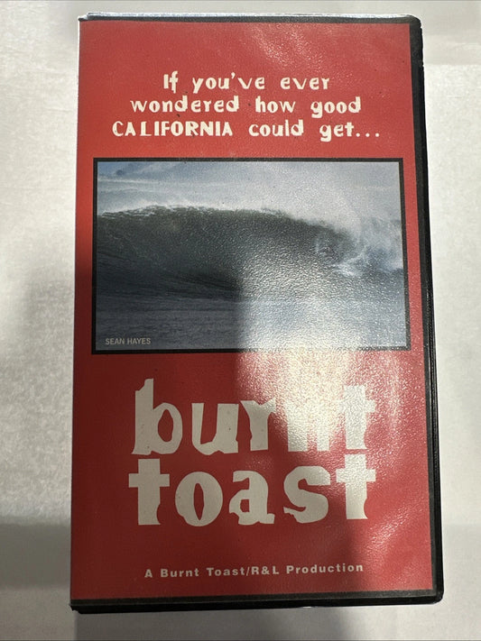 NEW BURNT TOAST VINTAGE ANDY IRONS SUP WETSUIT MX FOIL SURFBOARD SURF VHS VIDEO