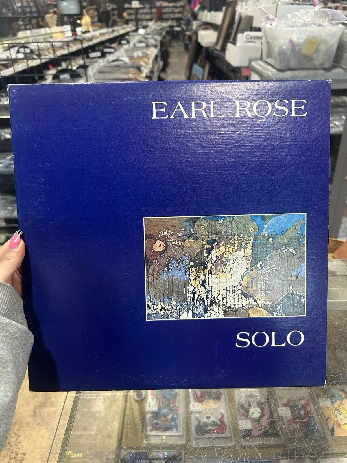 Earl Rose, Solo, Vinyl LP, vg+ signed