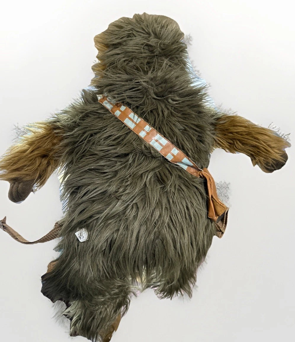 Star Wars CHEWBACCA Chewy Full Body 25” Plush Backpack Bag Lucas Films Disney