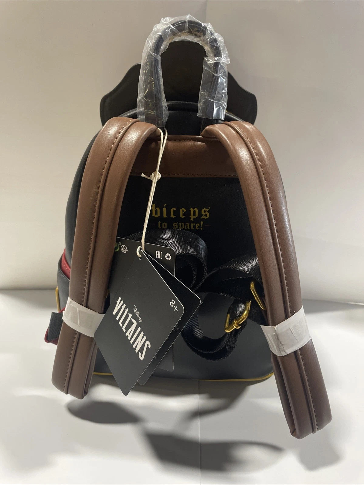Loungefly Disney Beauty And The Beast Gaston Villains Mini Backpack Lenticular