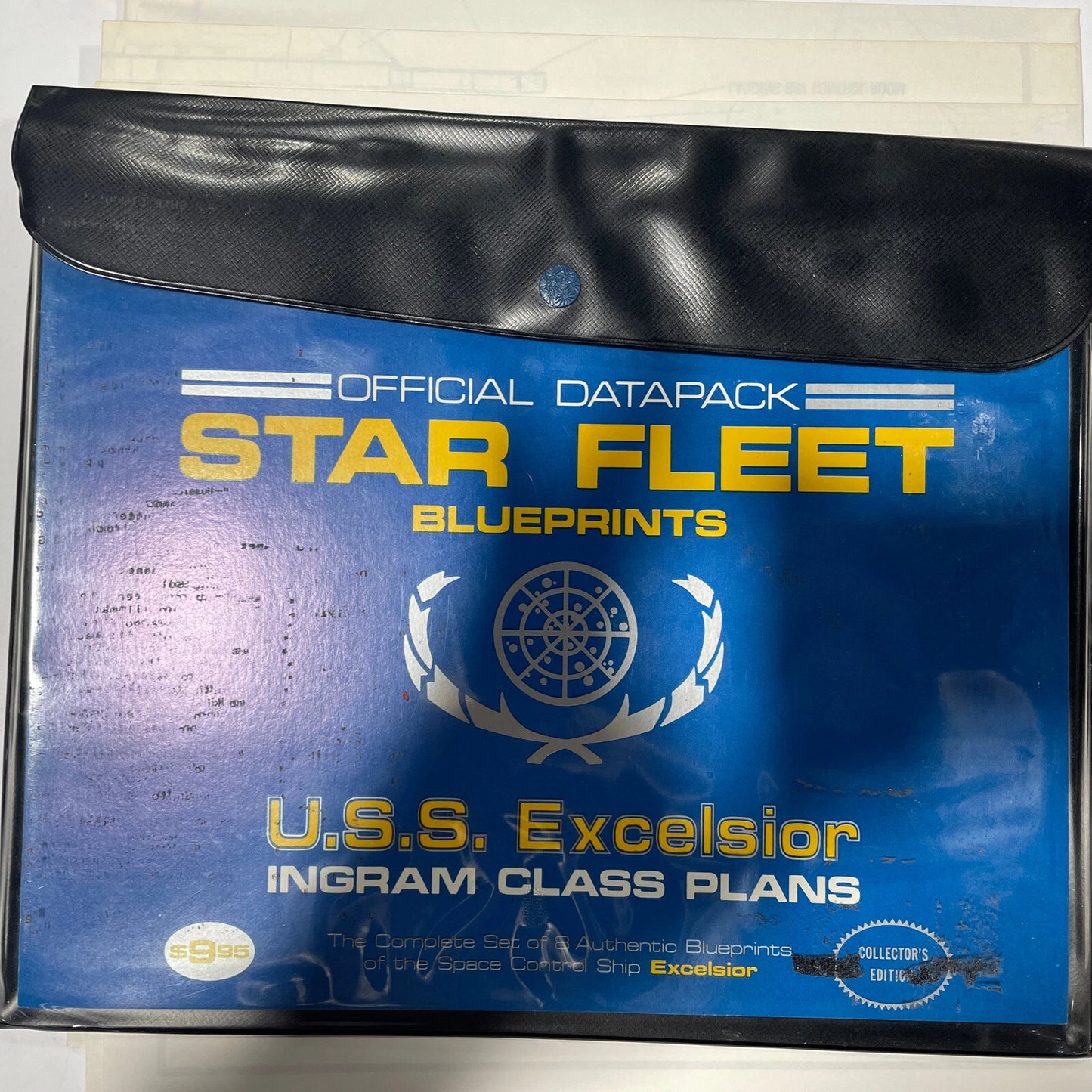 Star Trek Datapack Star Fleet Blueprints U.S.S. Excelsior Ingram Class Plans
