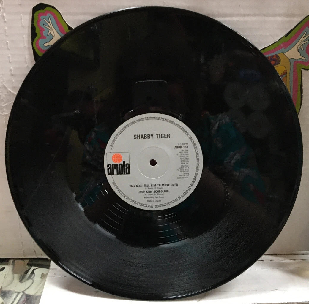 Shabby Tiger Tell Him To Move Over 12” UK Import Promo Record AROD157