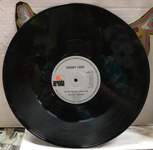Shabby Tiger Tell Him To Move Over 12” UK Import Promo Record AROD157