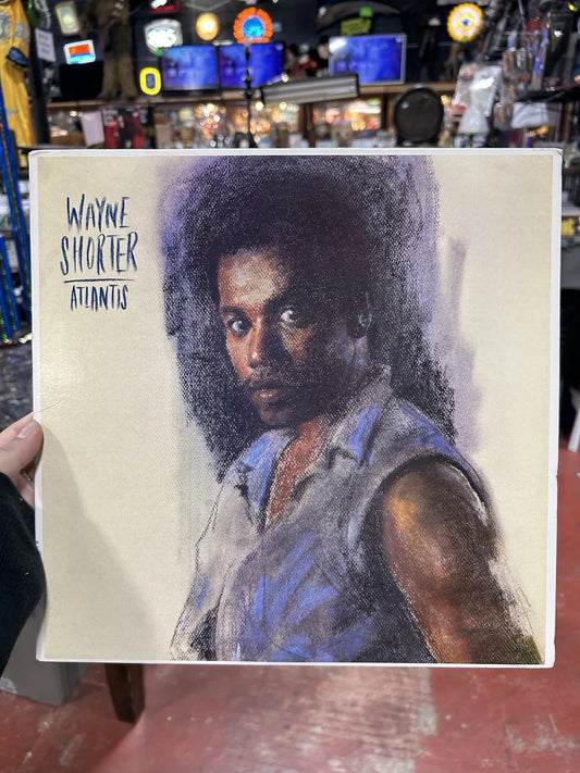 Wayne Shorter Atlantis 1985 LP Columbia FC 40055 Jazz