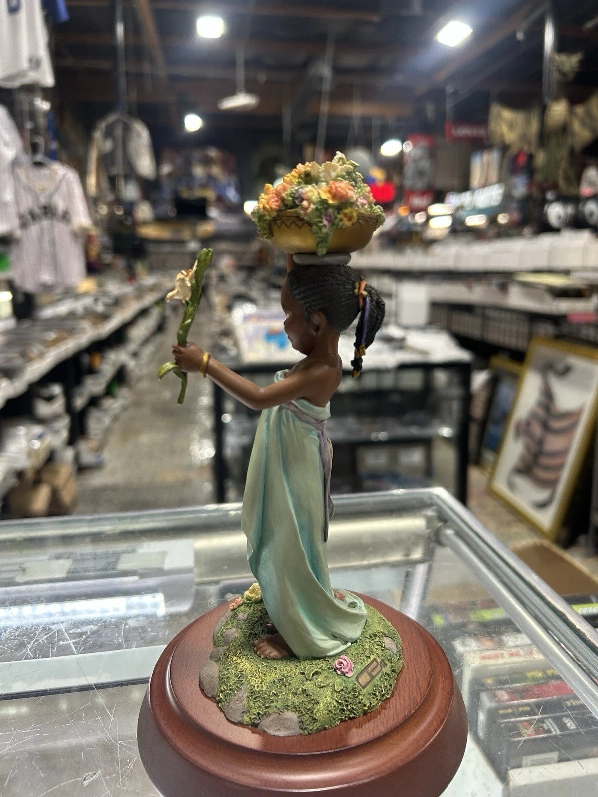 Flower Girl Thomas Blackshear Ebony Vision Figurine African American Wedding