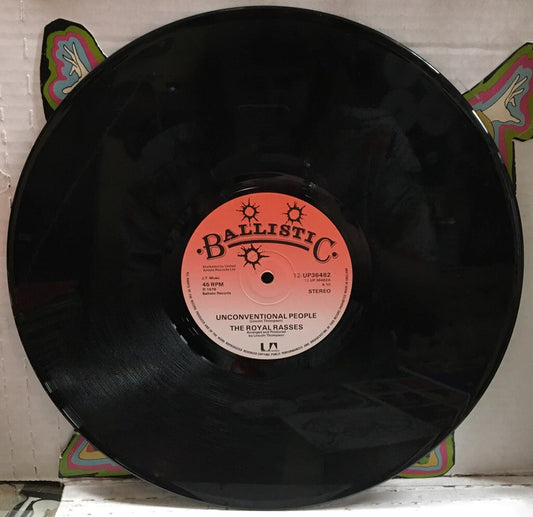 The Royal Rasses Unconventional People 12” UK Import Record 12-UP36482