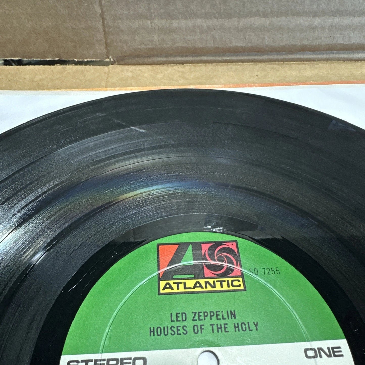 Led Zeppelin: Houses of The Holy (VG 1973 Atlantic US, RL Monarch STERLING LP)