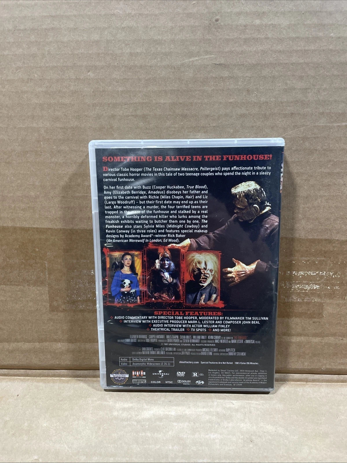 The Funhouse (4K UHD, Blu-ray, Slipcover, 1981) Scream Factory Collector's Ed