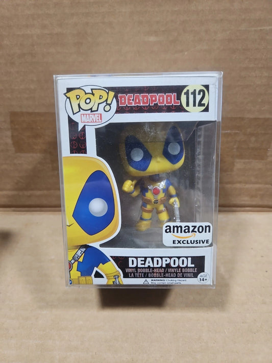 DEADPOOL 112 Vaulted Amazon FUNKO POP MARVEL w/PROTECTOR