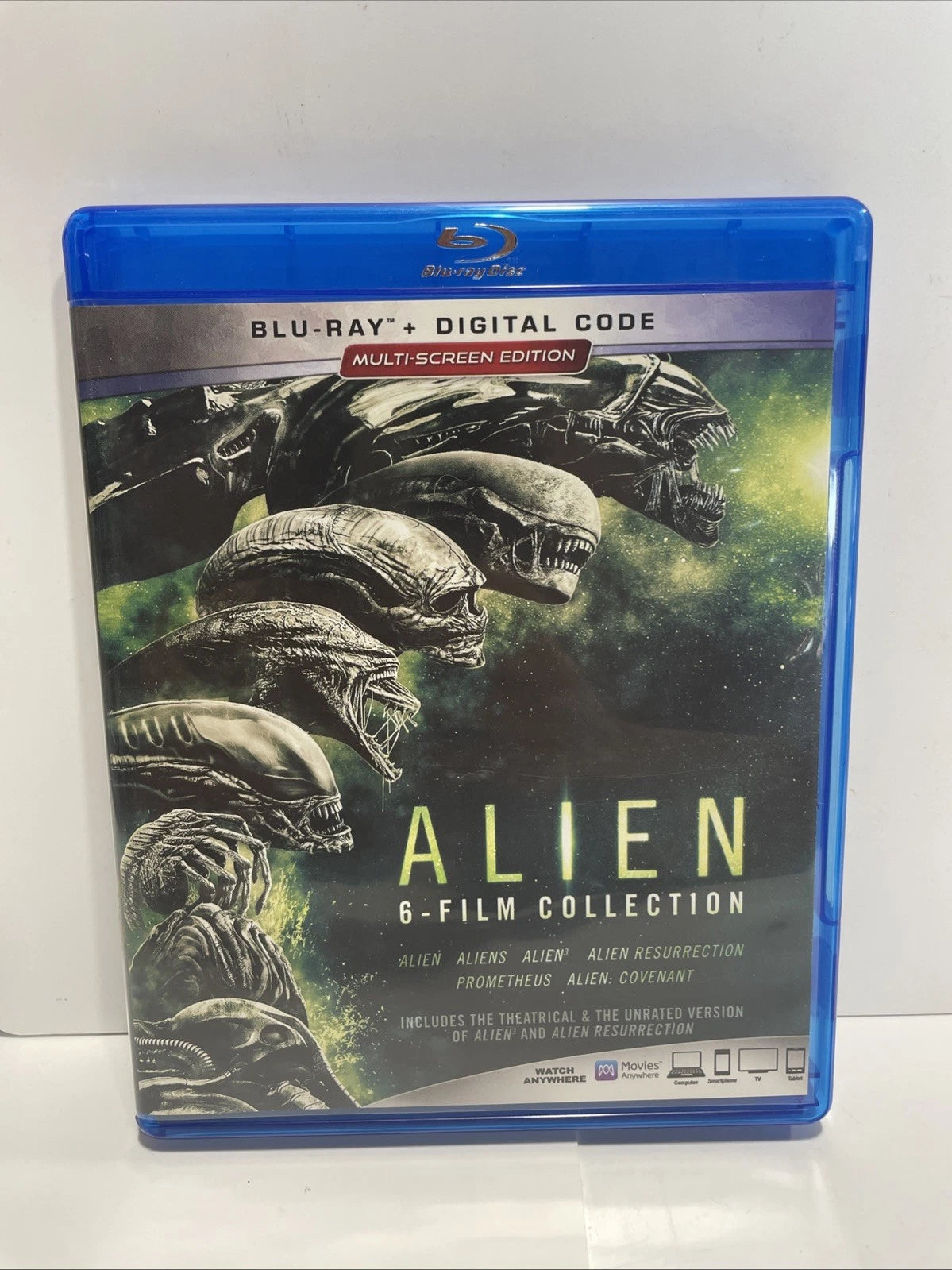 Alien: 6-Film Collection (Blu-ray, No Digital Copy) Multi Screen Edition