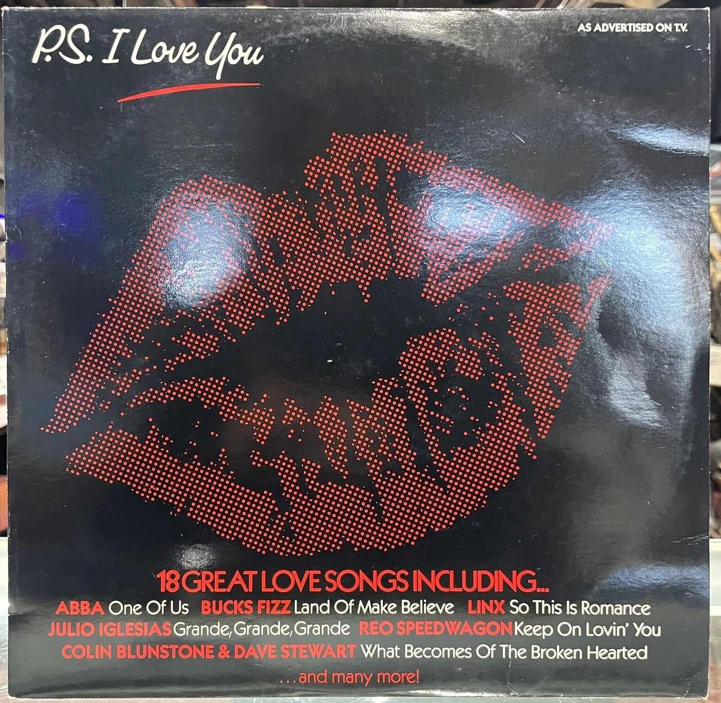Various P.S. I Love You UK LP Vinyl Record Album 1982 WW5121 Warwick 33 VG++