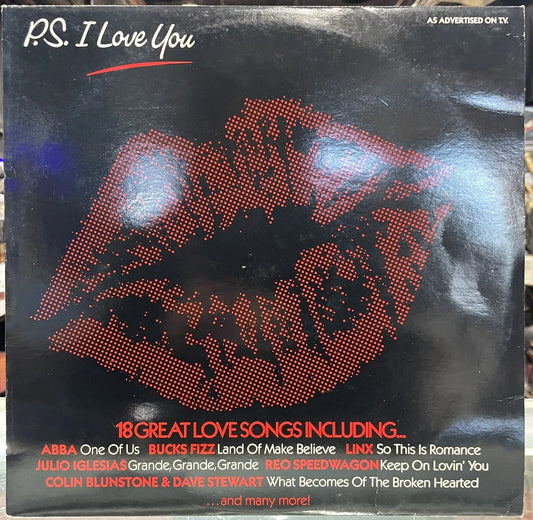 Various P.S. I Love You UK LP Vinyl Record Album 1982 WW5121 Warwick 33 VG++