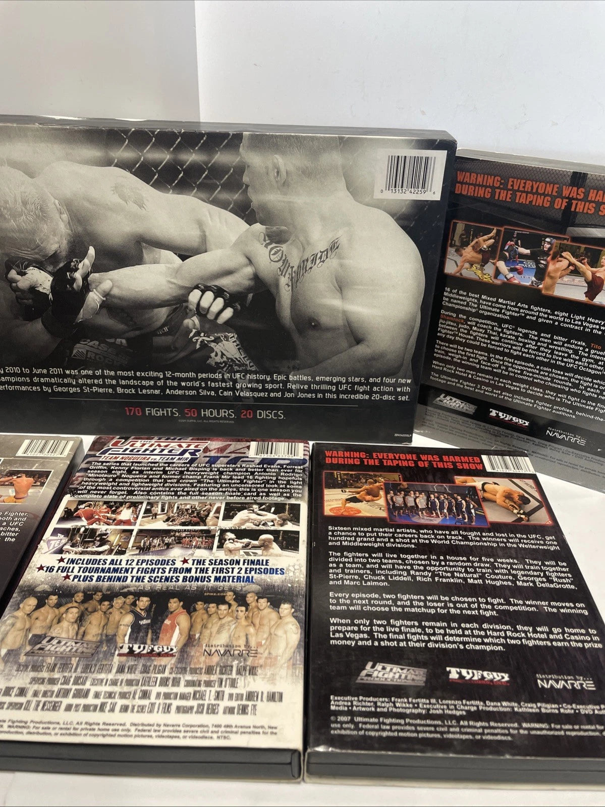 UFC 2011 Edition Ultimate Fight Collection (DVD Box Set) + 13 UFC DVD Lot