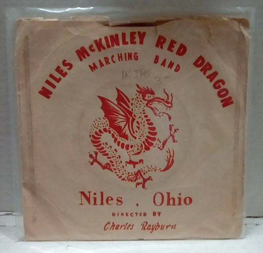 Miles McKinley Red Dragon Marching Band 7" Single 20025 Red Vinyl