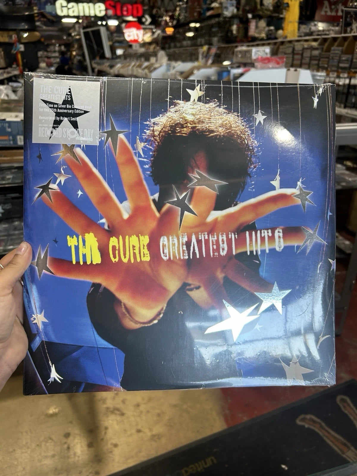 The Cure "Greatest Hits" Record Store Day 2026 25th Anniversary Silver vinyl!