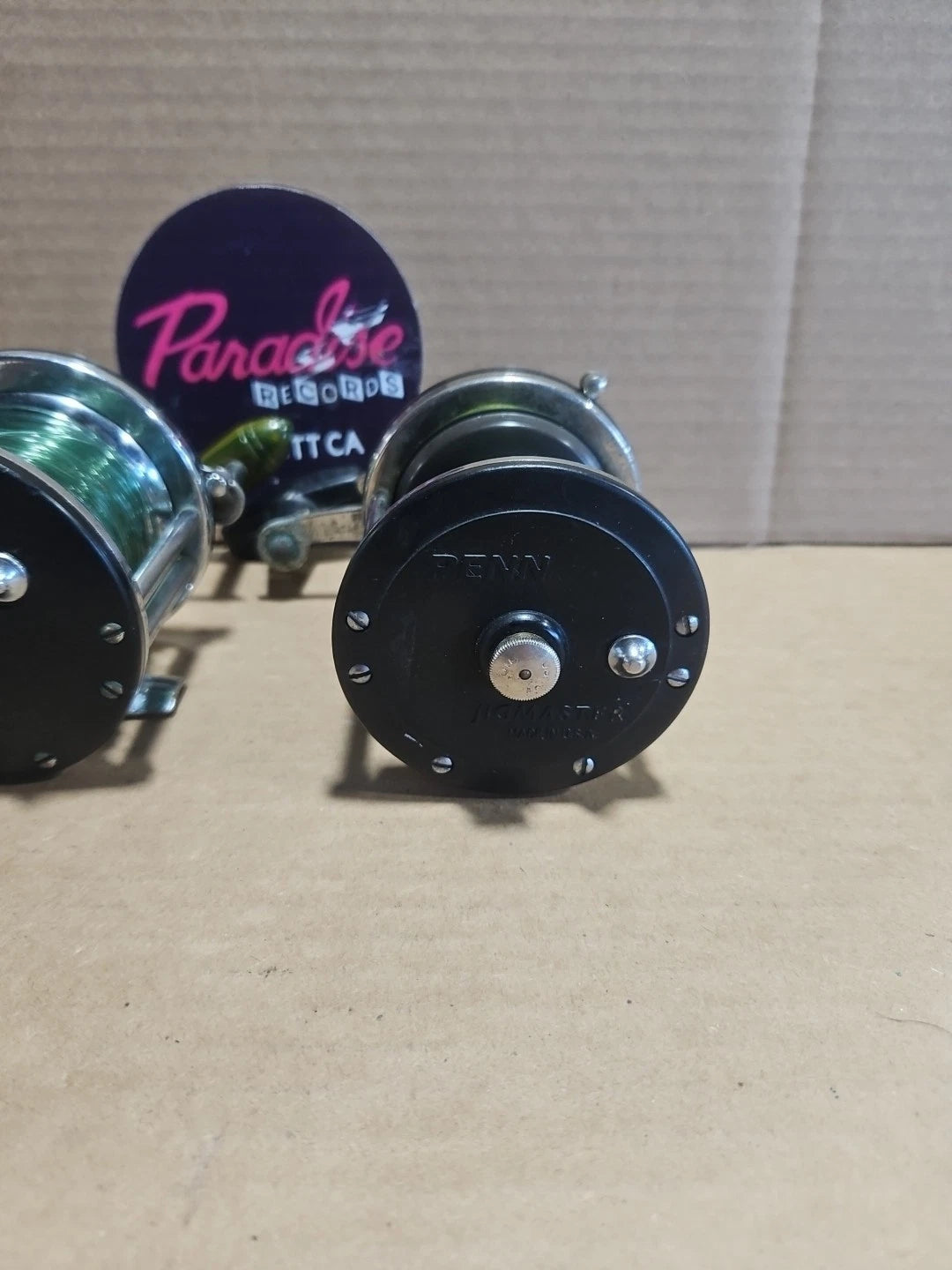 Penn Long Beach 65 Baitcast Fishing Reel + Penn Jigmaster 500 Reel Vintage