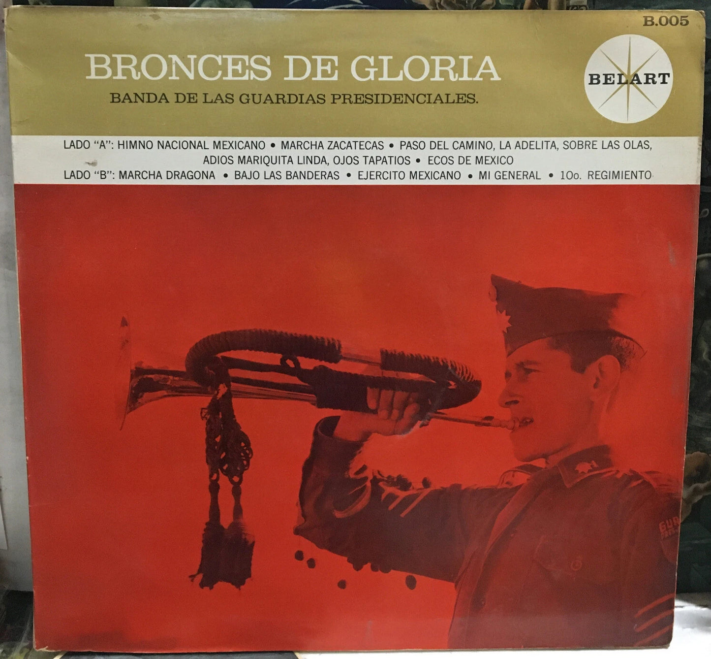 Presidential Guards Band Bronzes Of Glory Record B.005