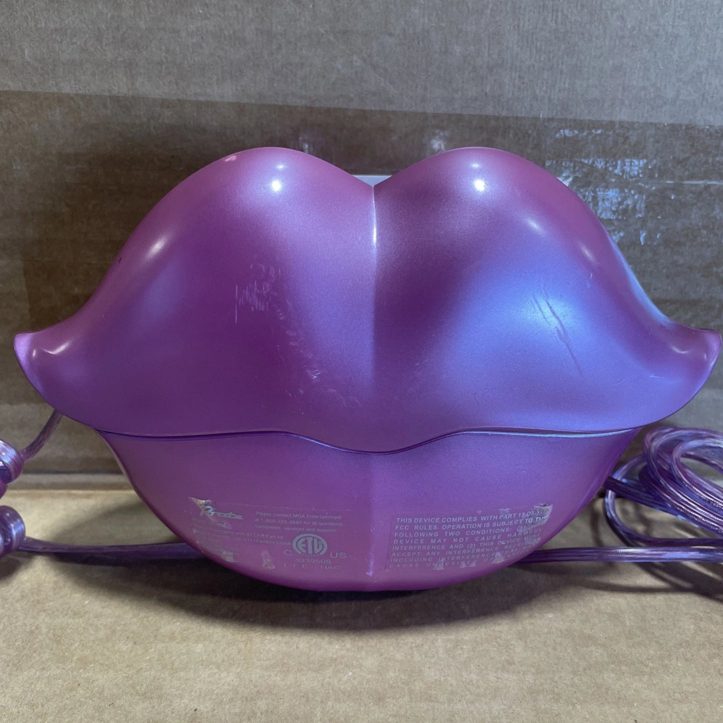Vintage Bratz 2003 Pink Lip Phone Telephone Tested