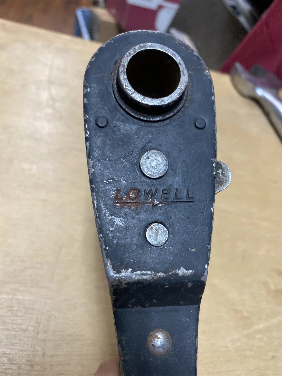 VIntage Lowell 1 - 1/4” Female / Internal Drive Ratchet - Works