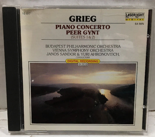 Grieg Piano Concerto Peer Gynt CD