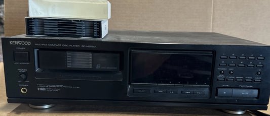 Kenwood DP-M5520 Multi CD Compact Disc Player (6 CDs) Untested