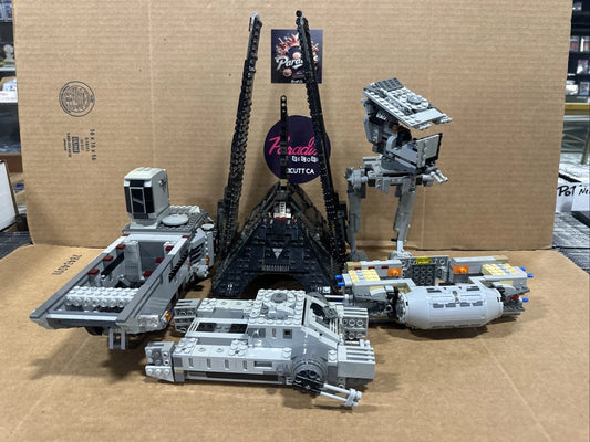 LEGO: Star Wars Set Lot Builds All Missing Various Pieces Read Description