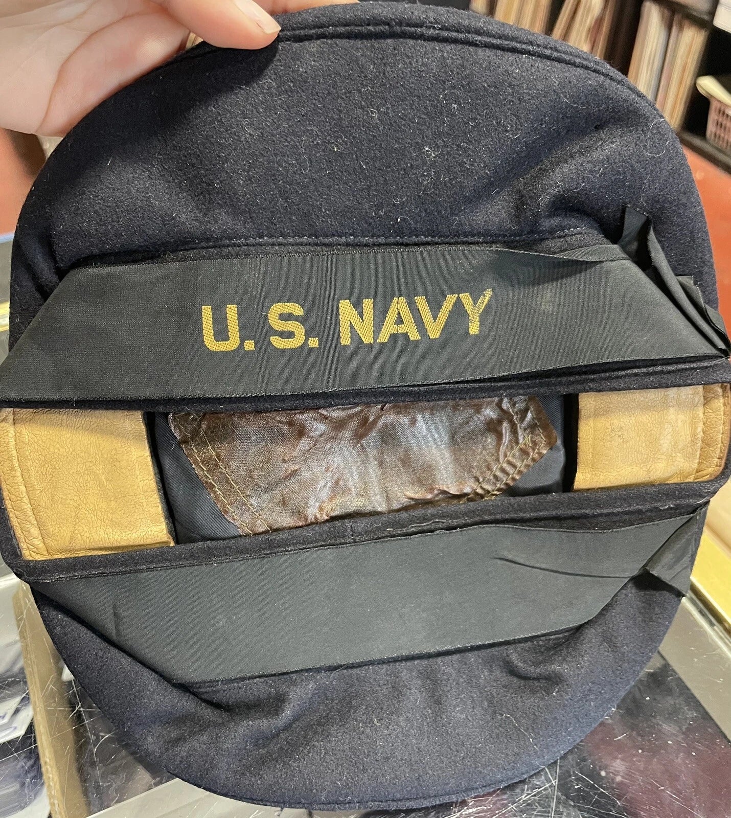 US Navy Wool Beret Hat Sailor Cap