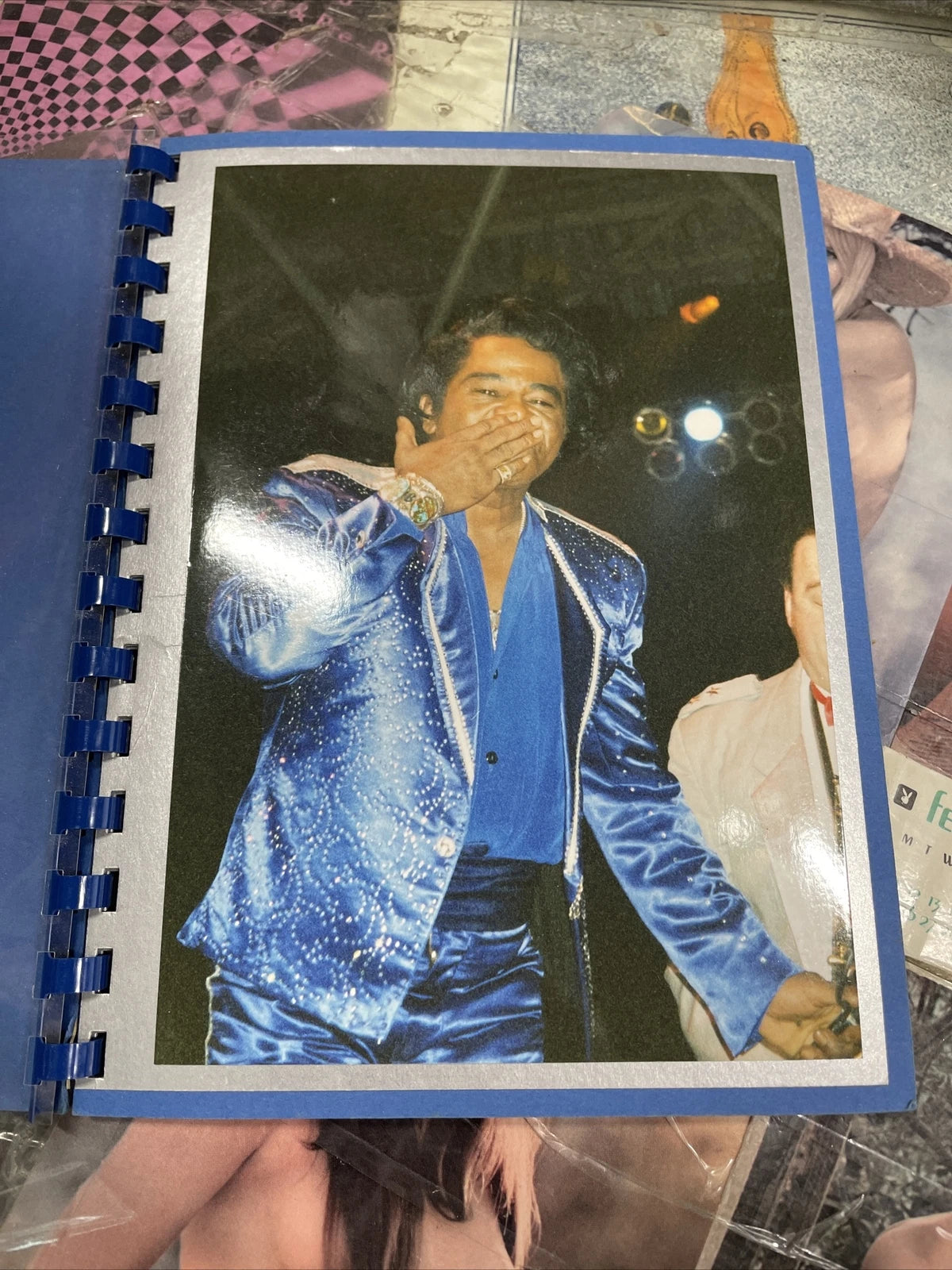 James Brown Live Nov. 20th 1998 Bielefeld, Germany Booklet And Photos