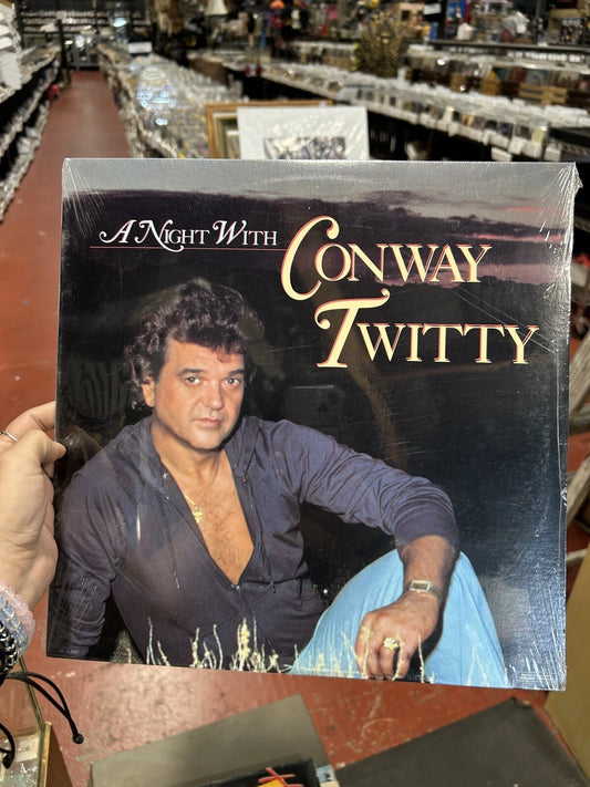 Conway Twitty A Night With Conway Twitty MCA 1986 LP Vinyl Record Sealed