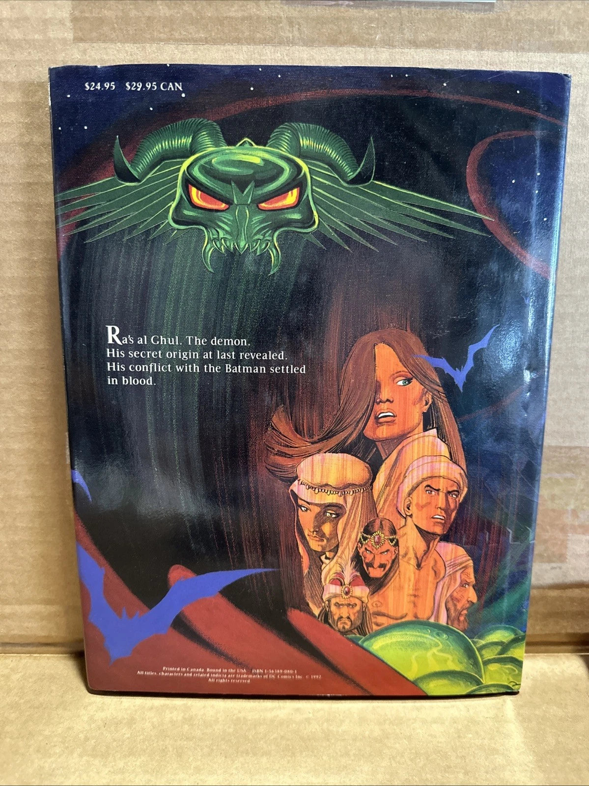 Batman: Birth of the Demon (DC, 1992) NM Hardcover Graphic Novel 1st Print