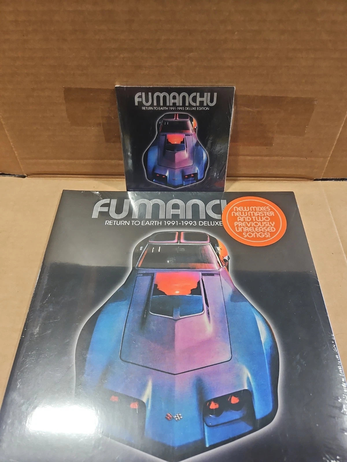 Return To Earth 91-93 Deluxe FU MANCHU Brand New Sealed Vinyl + CD Sealed